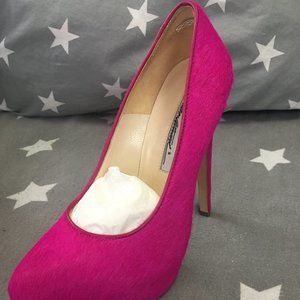 BRIAN ATWOOD Pink Mohair Pumps/Heels sz 6-NIB